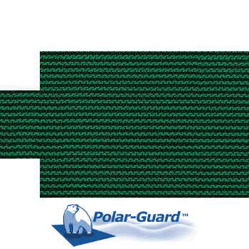 HPI Hinspergers Poly Industries Ltd. In ground pool winter covers of the Safety class, 12 ft x 24 ft Rectangle / Green Mesh / Center End Polar-Guard Safety Cover 12001529 pool companies near me pool company pool installers near me pool contractors near me