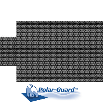 HPI Hinspergers Poly Industries Ltd. In ground pool winter covers of the Safety class, 12 ft x 24 ft Rectangle / Grey Mesh / Center End Polar-Guard Safety Cover 12001540 pool companies near me pool company pool installers near me pool contractors near me