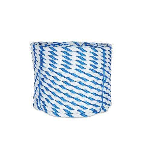 Safety Rope, Blue/White, 3/4 in (per foot) - BWR-300